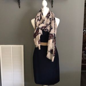 JCrew Navy sleeveless dress